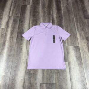 All In‎ Motion Mens Purple Polo Top